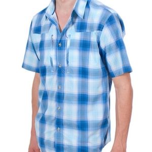 Patagonia Sun Stretch Shirt Costa: Cuban Blue